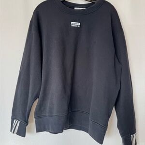 Adidas Men's Crewneck Black Sweater